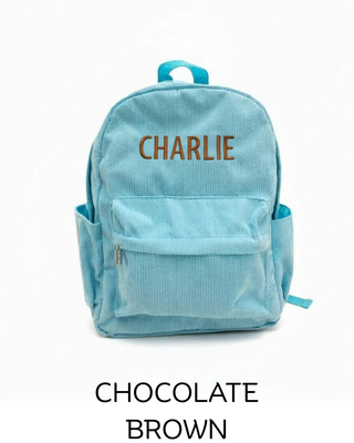 Personalised Backpack - Sky Blue