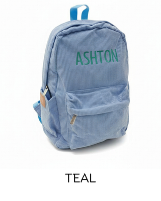 Personalised Backpack - Blue