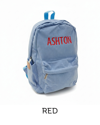 Personalised Backpack - Blue