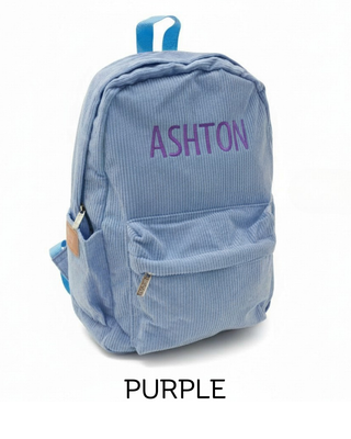 Personalised Backpack - Blue