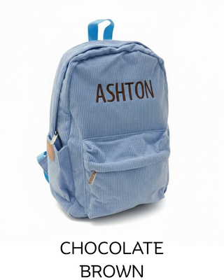 Personalised Backpack - Blue