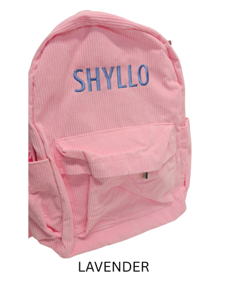 Personalised Backpack - Pastel Pink