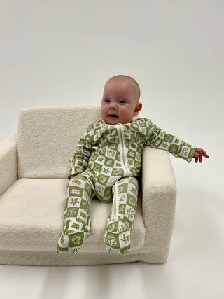Long Sleeve Sleepsuit - Under The Sea