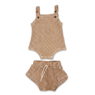 Summer Singlet Set - Gingham