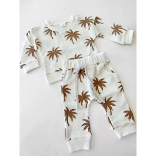 Palm Tree Knit Tracksuit