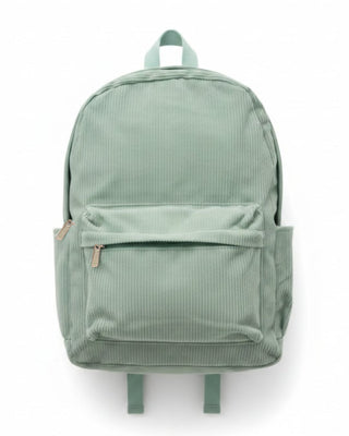 Custom Embroidered Corduroy Backpack