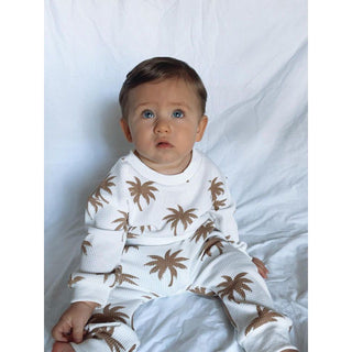 Palm Tree Knit Tracksuit