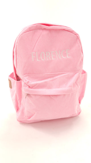 Personalised Backpack - Pastel Pink
