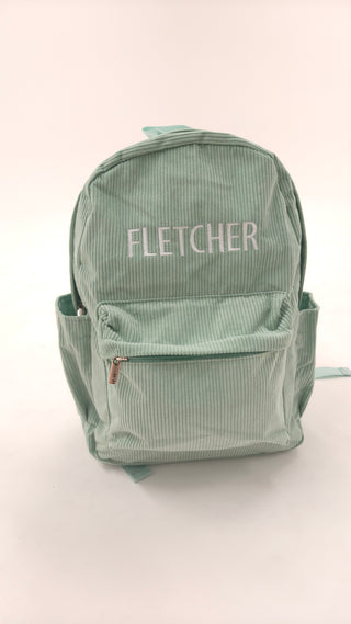 Personalised Backpack - Green