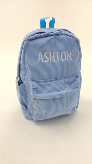 Personalised Backpack - Blue