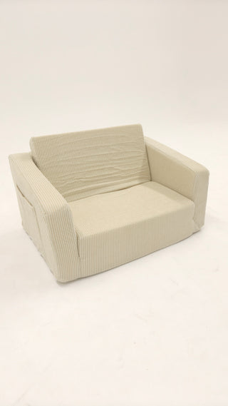 Fold Out Sofa - Cream
