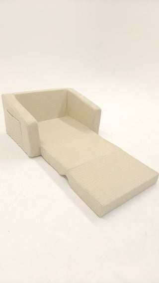 Fold Out Sofa - Cream