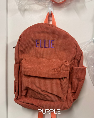 Personalised Backpack - Dusty Pink