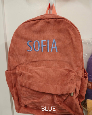 Personalised Backpack - Dusty Pink