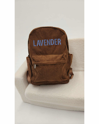 Personalised Backpack - Chocolate