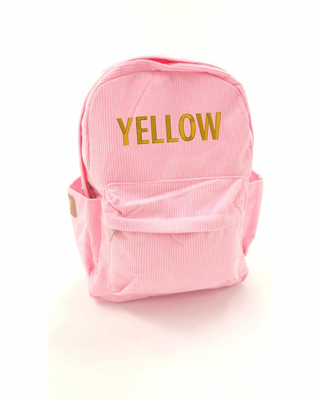 ETA MID NOV - Personalised Backpack - Pastel Pink
