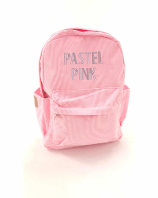 ETA MID NOV - Personalised Backpack - Pastel Pink