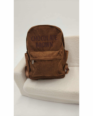Personalised Backpack - Chocolate