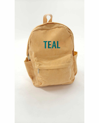 Personalised Backpack - Yellow