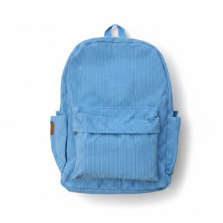 Corduroy Backpack - Sky Blue - NO CUSTOMISATION CURRENTLY AVAILABLE