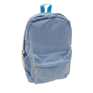 Corduroy Backpack - Blue - NO CUSTOMISATION CURRENTLY AVAILABLE