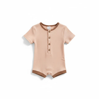 Basics Romper - Salmon