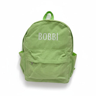 Personalised Backpack - Lime Green