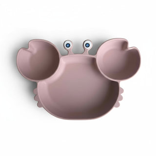 Silicone Crab Plate - Pink