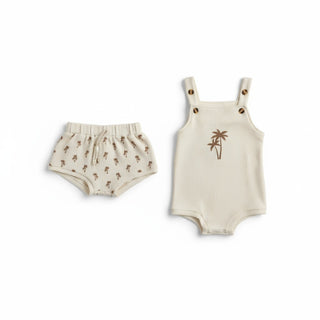 Summer Singlet Set - Palm Tree