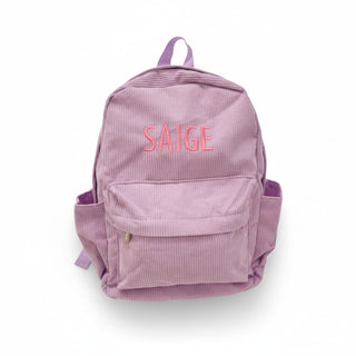 Personalised Backpack - Lavender