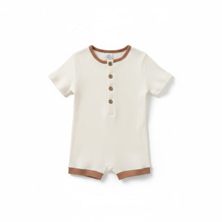 Basics Romper - White