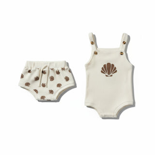 Summer Singlet Set - Seashell