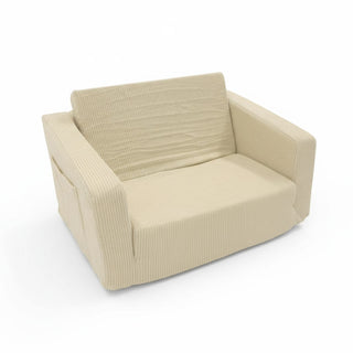 Fold Out Sofa - Cream