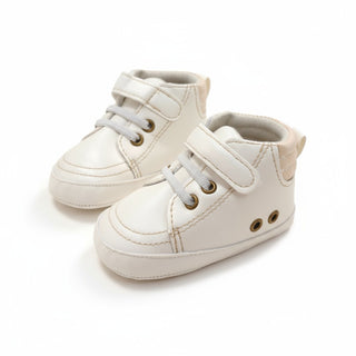 PU White High Tops