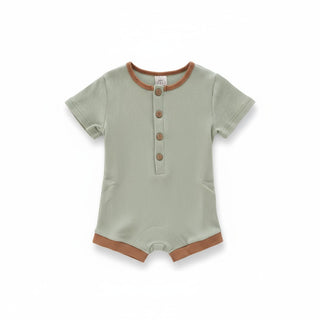 Basics Romper - Sage