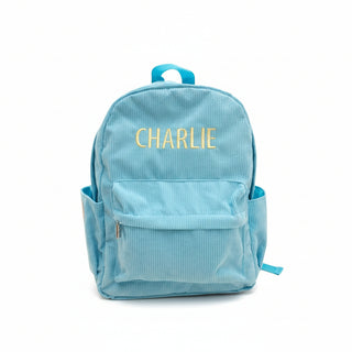 Personalised Backpack - Sky Blue