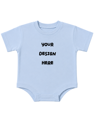 Upload Your Own - Short Sleeve Box Romper