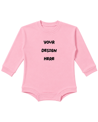 Upload Your Own - Long Sleeve Box Romper