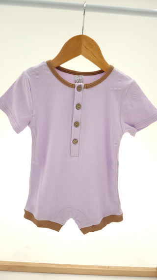 Basics Romper - Lavender