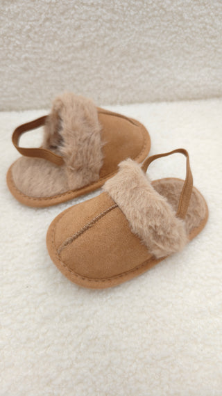 Enclosed Fluff Sandals