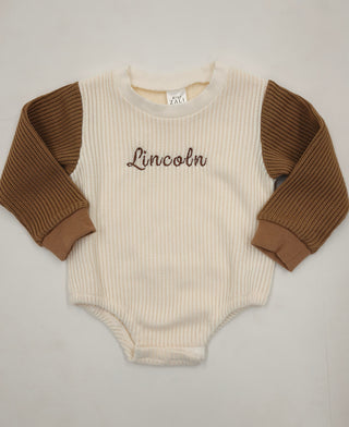 Long Sleeve Romper - Freddie Knit