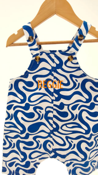 Short Overalls - Blue Wave