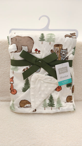Mink Blanket - Nature Print