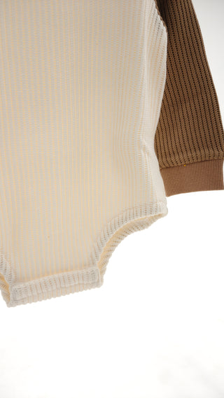 Long Sleeve Romper - Freddie Knit