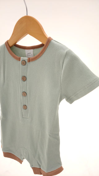 Basics Romper - Sage