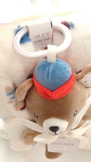 Teddy Blanket & Toy
