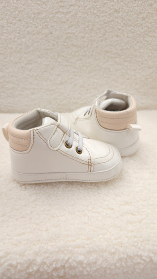PU White High Tops