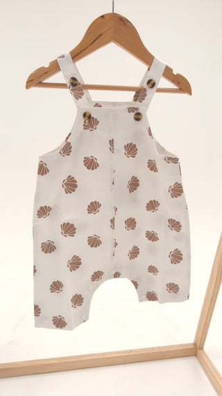 Short Overalls - Seashell