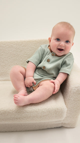 Basics Romper - Sage