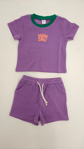 90's Summer Set - Purple